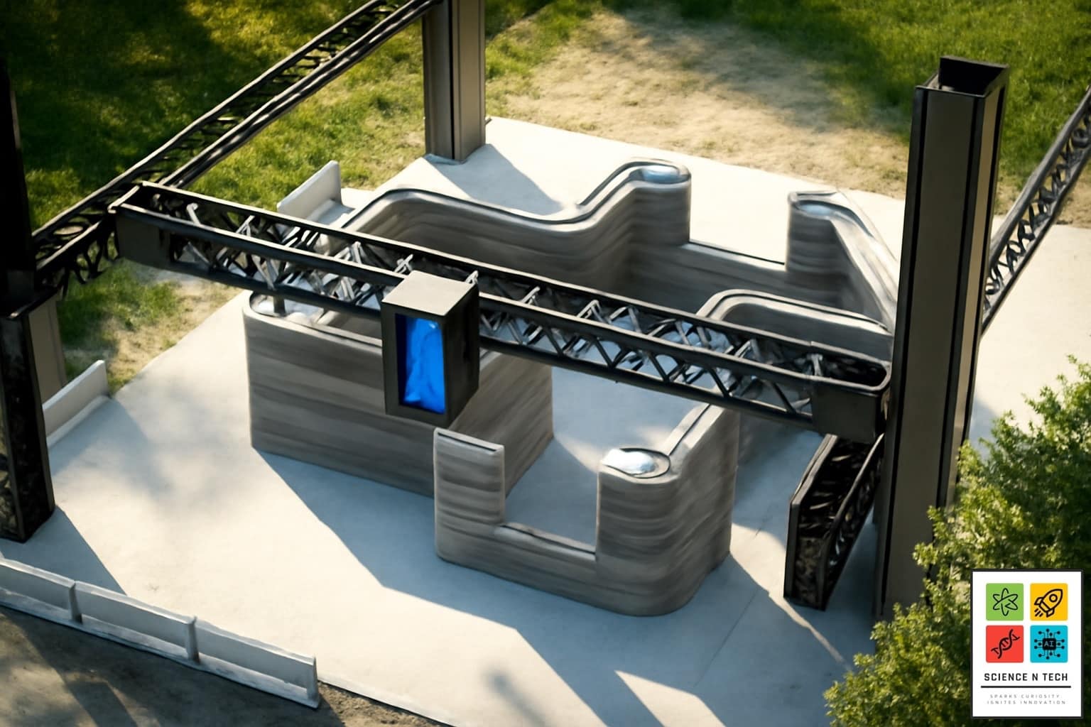 3d Printing of a House